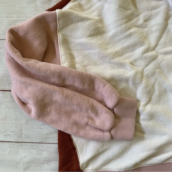 🎉HOST PICK🎉 MWL Madewell Airyterry Hoodie Sweatshirt in Colorblock XL - Picture 9 of 14